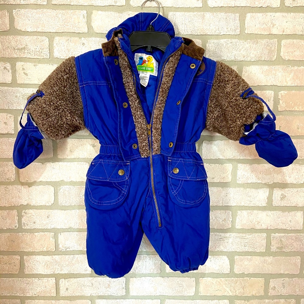 Vintage Sesame Street toddler snow suit